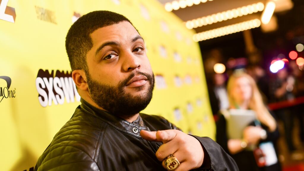 O’Shea Jackson jnr attends the ‘Long Shot’ premiere at the Paramount Theatre in Austin, Texas, in March 2019. Photograph: Matt Winkelmeyer/Getty Images for SXSW