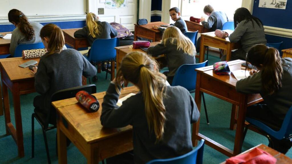 16,720 students sat the materials technology (woodwork) paper, of whom 13 per cent were girls. Photograph: David Sleator