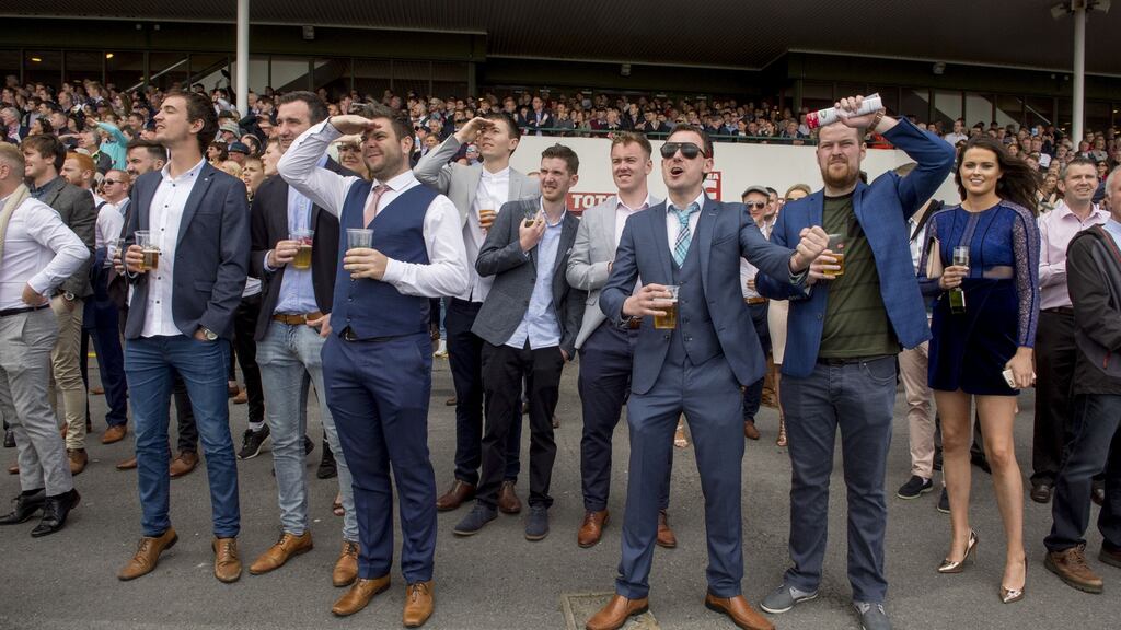 People enjoying the festival in Galway last year. This year’s edition gets under way this week. File photograph: Brenda Fitzsimons/The Irish Times