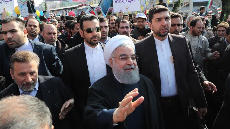 Iranian President Hassan Rouhani:  willing to hold referendums on issues that divide reformists and hardliners. Photograph: Getty Images