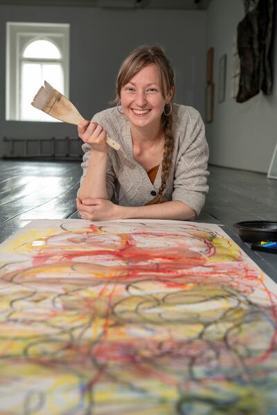 Eco-social artist Ashleigh Ellis.