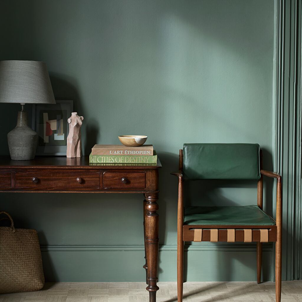 Colour it beautiful: Dulux Heritage Waxed Khaki.