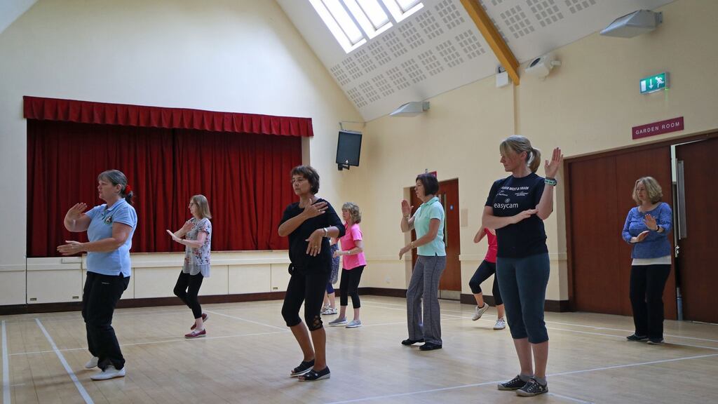 T’ai chi for Arthritis class in Greystones, Wicklow. Photograph: Nick Bradshaw
