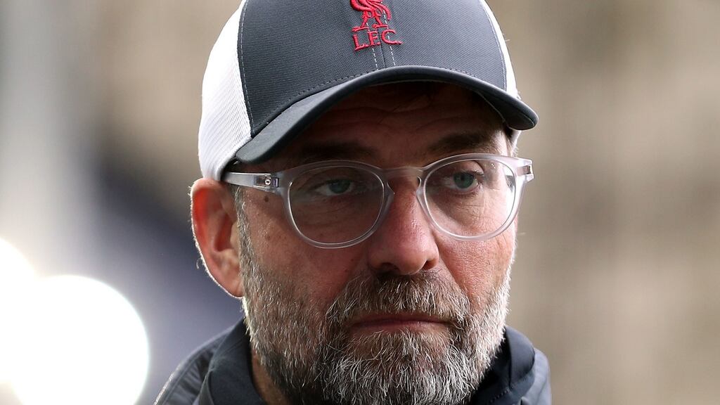 Liverpool manager Jurgen Klopp was among the managers who criticised Premier League chief executive Richard Masters. Photograph:  Catherine Ivill/PA Wire