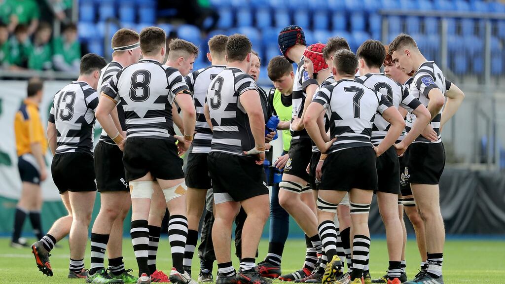 Roscrea are threatening High Court action against the IRFU and Leinster Branch schools committee. Photograph: Dan Sheridan/Inpho