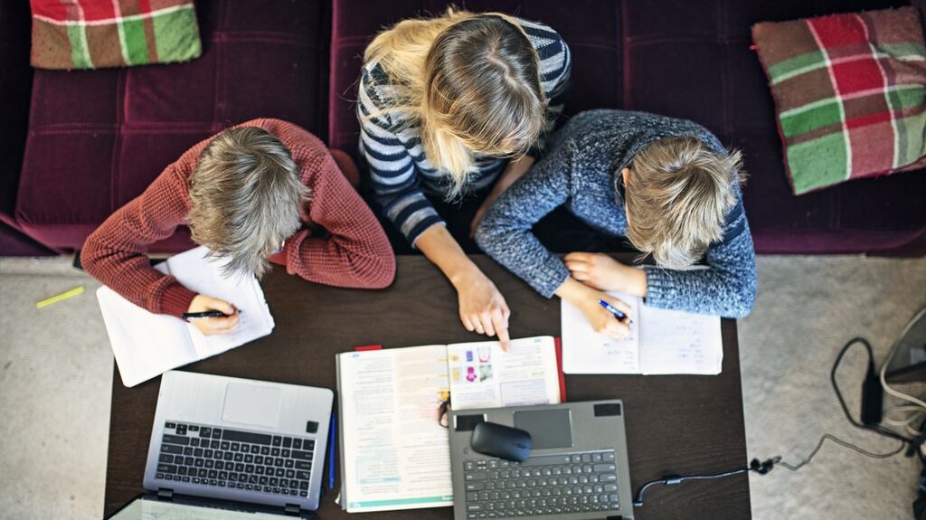 Working and learning remotely during the pandemic has led to additional stress. Photograph: iStock