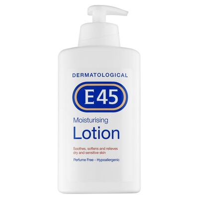 E45 Moisturising Body Lotion (€5.99, Boots)