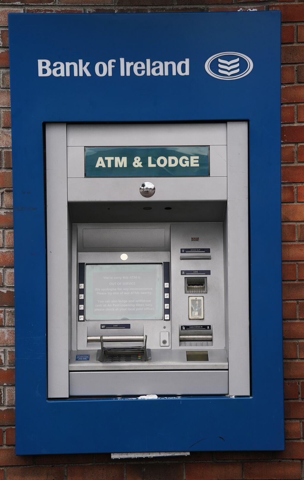 There have been no criminal complaints by Bank of Ireland to gardaí alleging theft or fraud by customers who took advantage of the recent ATM malfunction. Photograph: Brian Lawless/PA