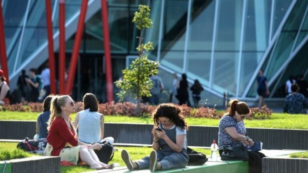 Ireland is set for warm sunshine in parts this weekend. Photograph: Dara Mac Dónaill