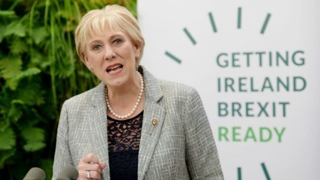 By sticking to her script and keeping her replies low key Heather Humphreys easily reached her objective of escaping unscathed. File photograph: Alan Betson
