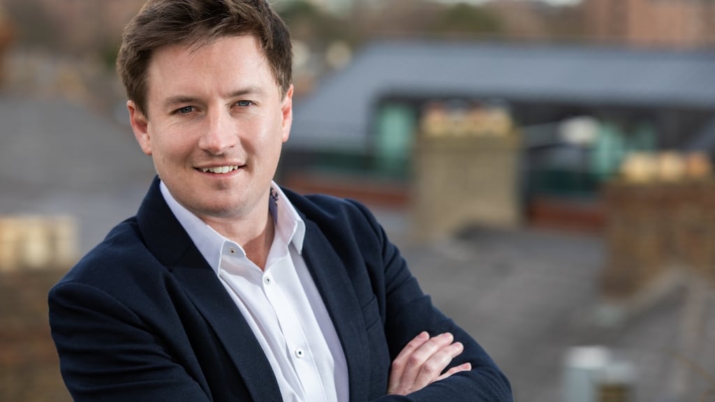 Offr CEO Robert Hoban: ‘I rarely have cash on me – a tenner at most.’ Photograph: Keith Arkins