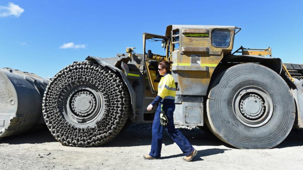 Downward curve: Western Australia is seeing a slowdown in mining. Photograph: Carla Gottgens/Bloomberg