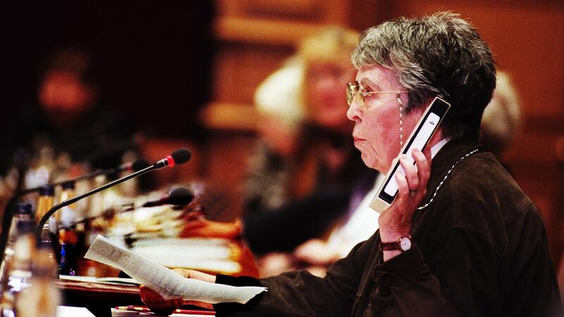 Máire Mhac an tSaoi at Aosdána in Dublin Castle