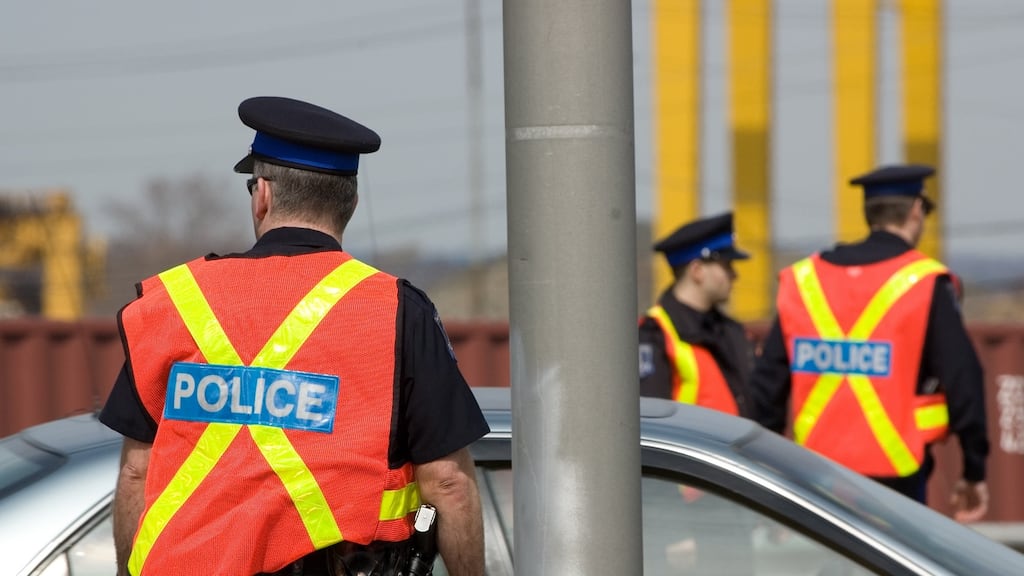 Police said the driver intentionally swerved at pedestrians throughout a chase. Photograph: IStock