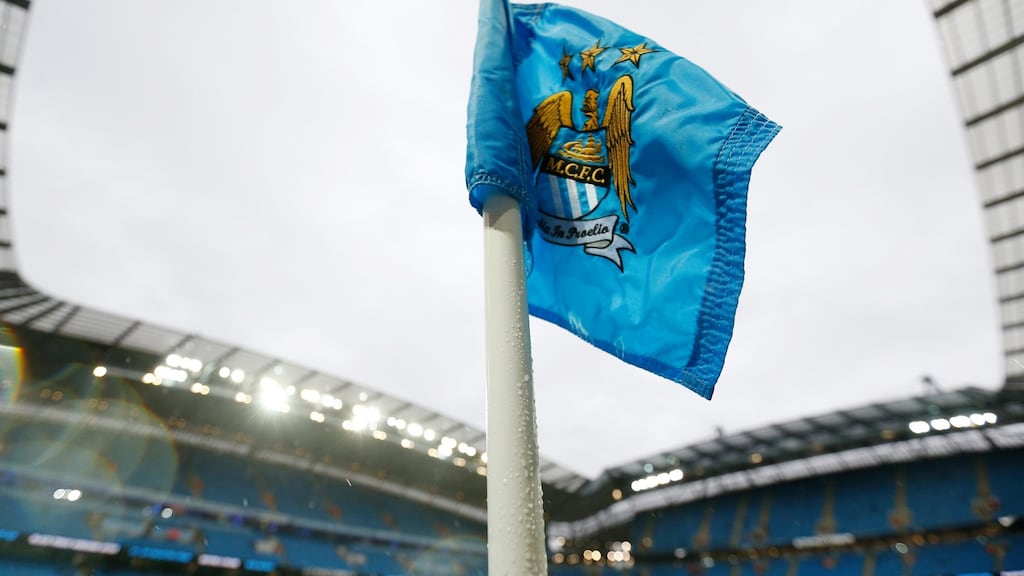 Manchester City’s parent company City Football Group have announced a €377m investment from a Chinese consortium. Photograph: Reuters