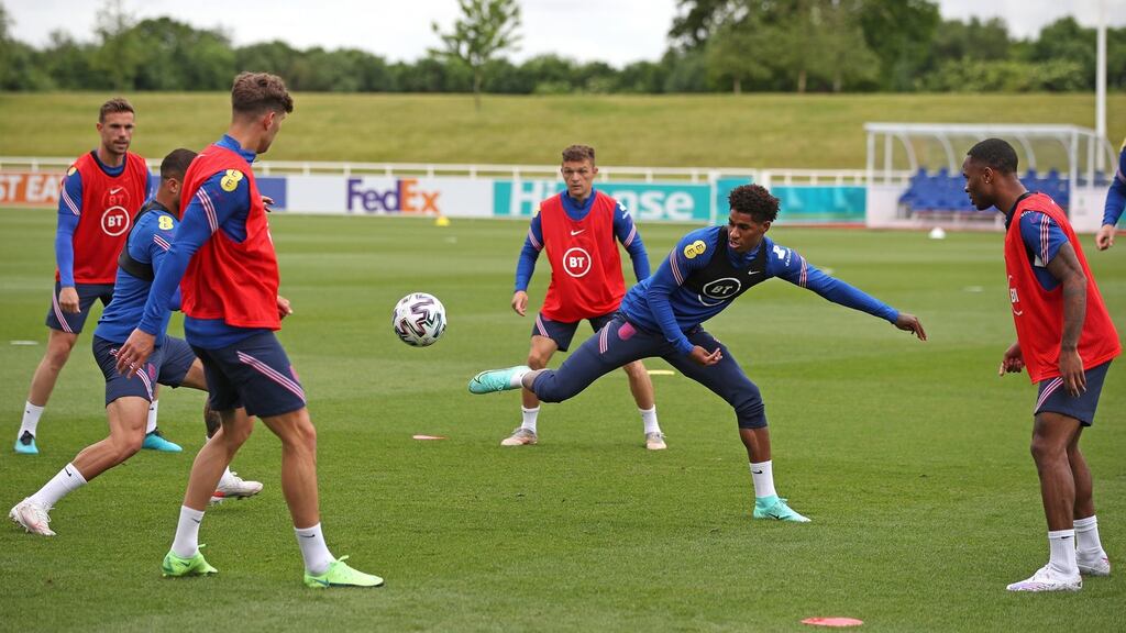 Can Gareth Southgate harness his array of attacking talents - including Marcus Rashford? Photograph: Nick Potts/PA