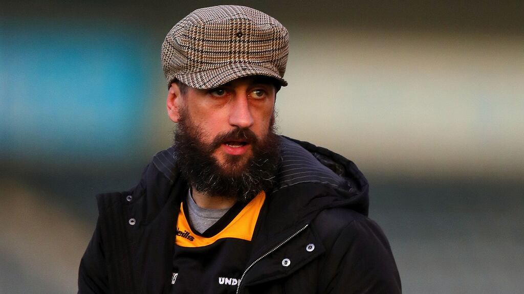 The Underdogs’ 2018 joint manager Paul Galvin is set to take over the Wexford footballers. Photograph: Inpho