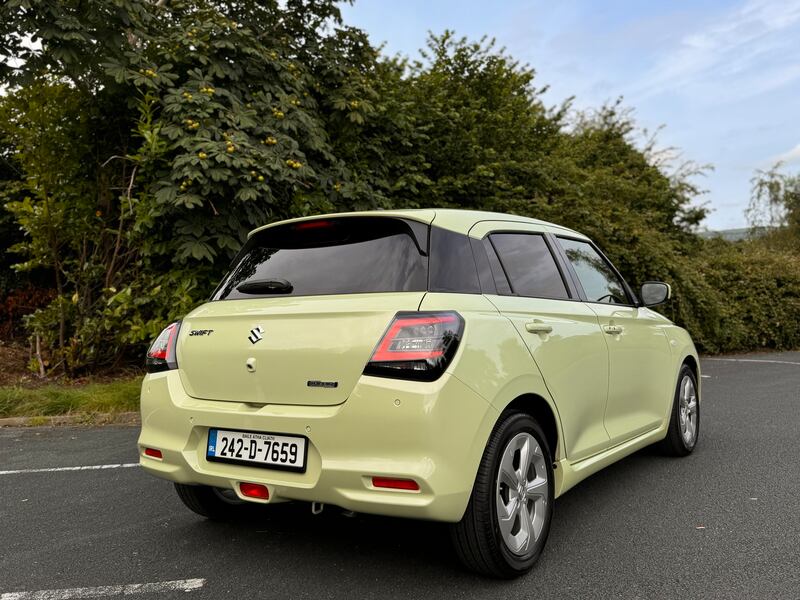 While the Swift certainly isn’t quick, it never feels especially sluggish