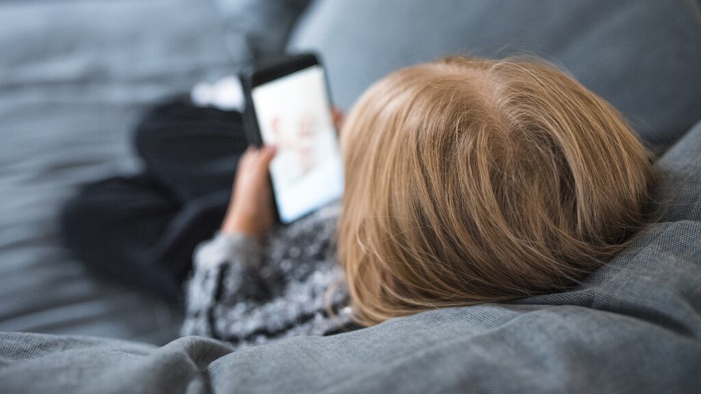 Two in five under-16 children surveyed in the UK never told anyone about the worst thing that happened to them online. Photograph: iStock