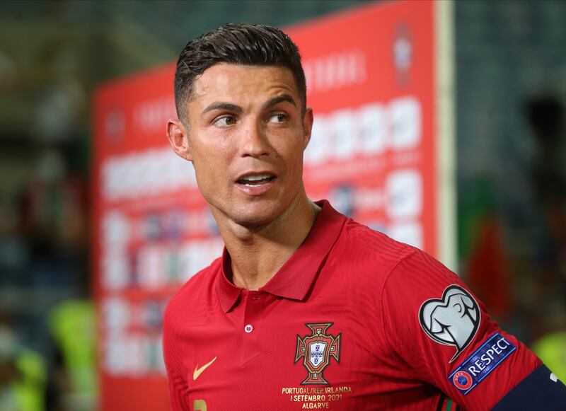 Plenty of interest will surround Cristiano Ronaldo after his explosive interview that took aim at Manchester United. Photograph: Isabel Infantes/PA