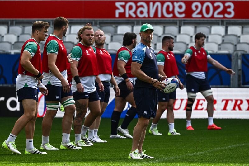 Ireland assistant coach Mike Catt has been impressed by the fitness levels and humility of the Irish players. Photograph: Getty Images