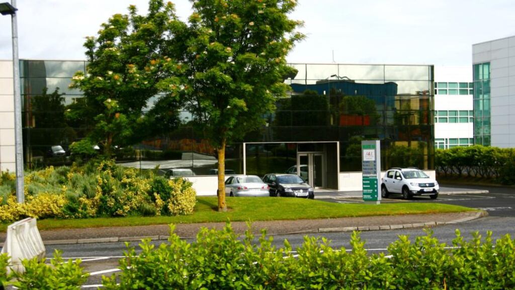 The semi-detached corporate headquarters and warehouse at Blanchardstown Corporate Park in Dublin 15