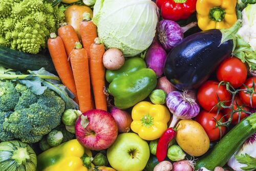 Health tip of the day: try to opt for a rainbow of foods