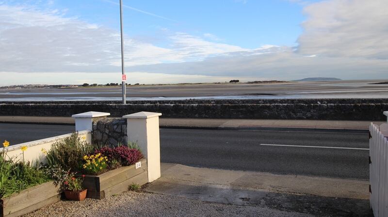 The view from 14 Station Road Cottages,Sutton, Dublin 13