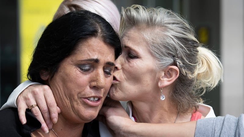 Sisters Helen O Donoghue and Mary Moran Photo: Tom Honan for The Irish Times.
