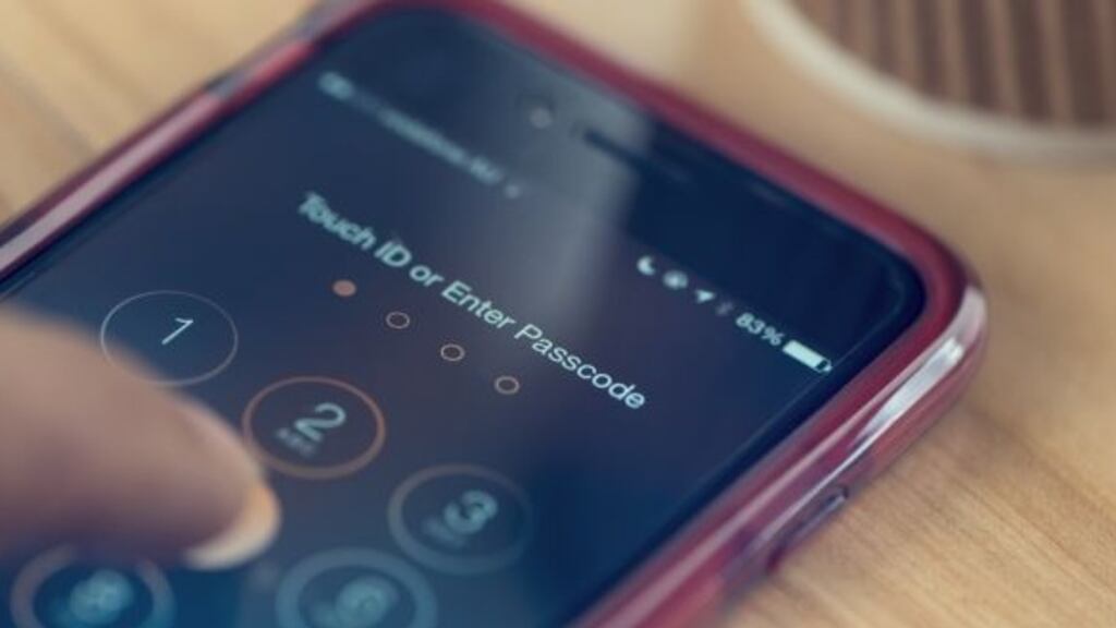 Someone failing to grant access to their devices may be arrested and charged before the District Court because the maximum penalty is five years’ imprisonment on indictment. Photograph: iStock