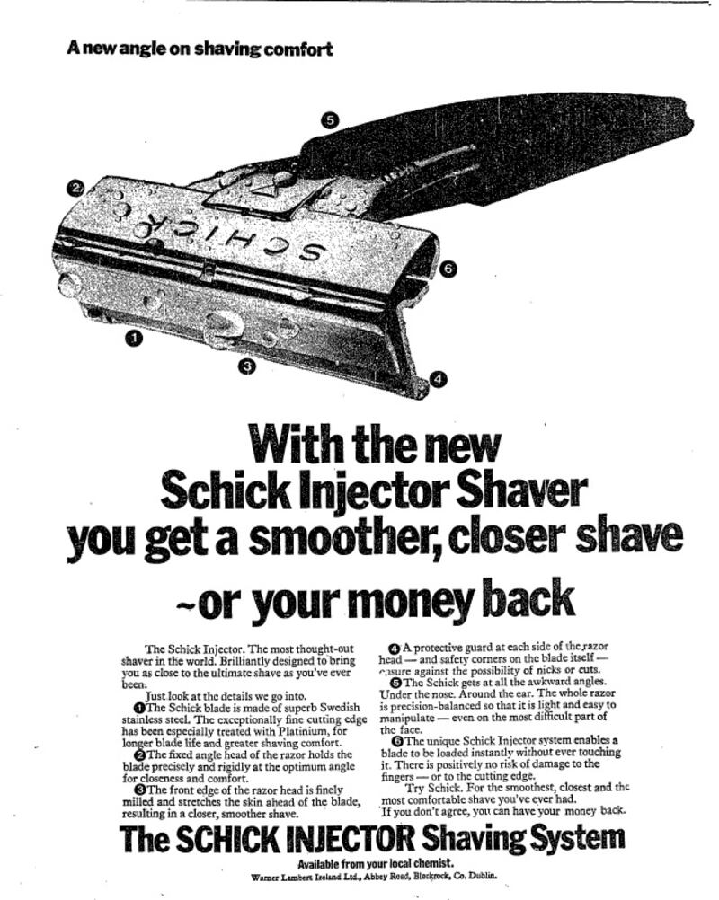The most thought out shaver in the world (August 10th, 1972)