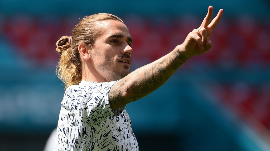 France’s forward Antoine Griezmann: “My contract with Barcelona runs until June 2024 and after that I think it will be the right time to go to the United States.” Photograph: Getty Images