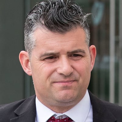 Det Garda Marcus Roantree, who questioned Boy A. Photograph: Collins Courts