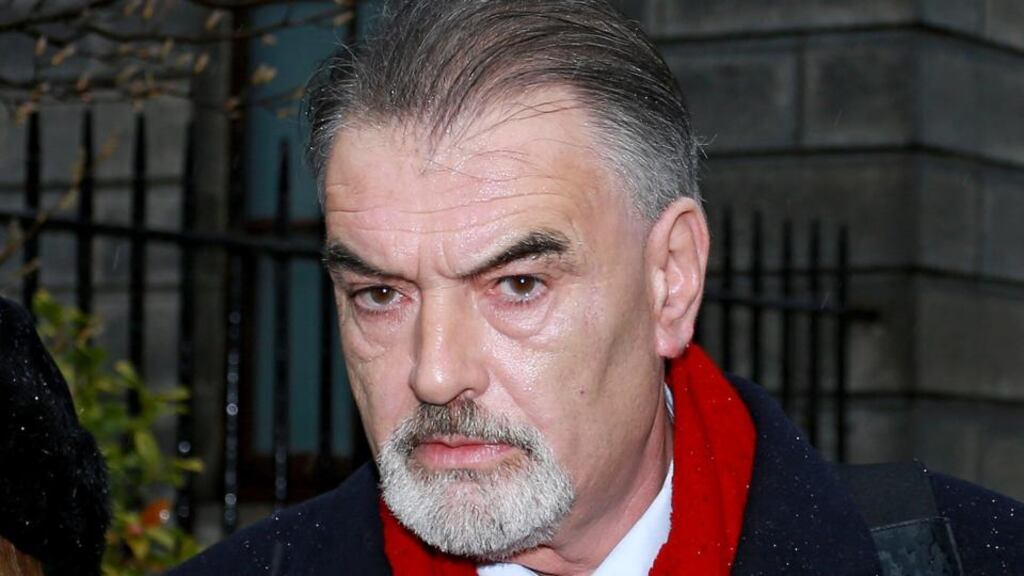 A concerned looking Ian Bailey (58), leaving the High Court on Monday after he lost his case against An Garda Siochána and the State. Photograph: Courtpix