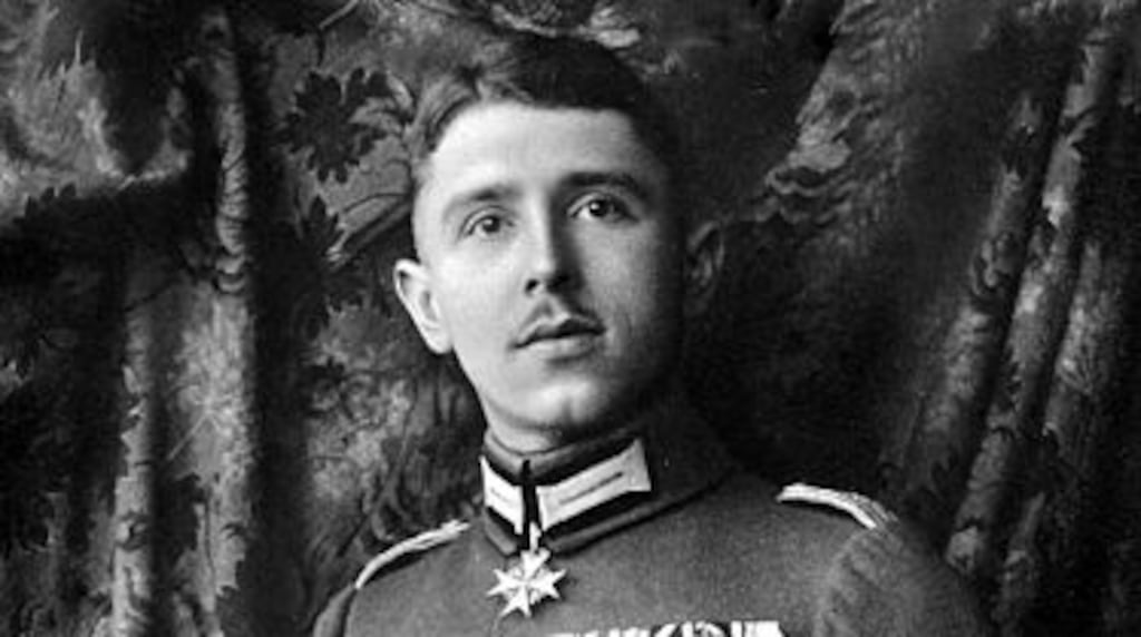 Max Immelmann: one of the first two aviators to receive the highest German military award in the first World War