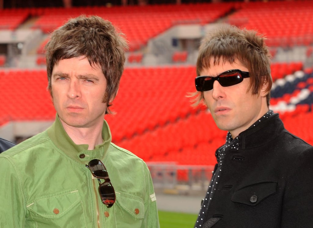 Oasis band members Noel Gallagher (left) and Liam Gallagher. Photograph: Zak Hussein/PA Wire