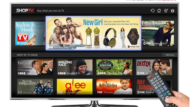 T-commerce and shoppable content