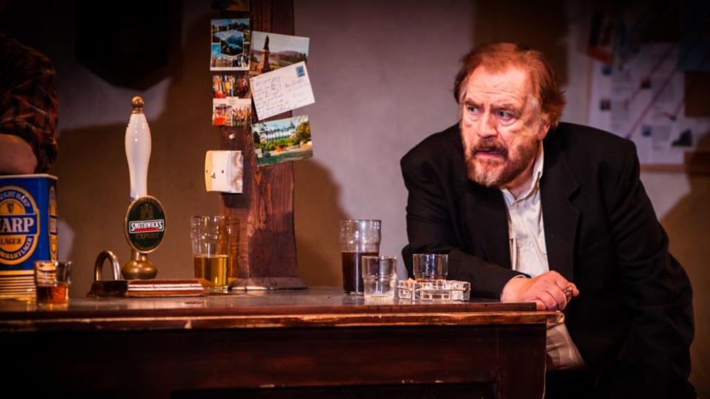 Brian Cox: ‘My family are all Irish. They were forced to move, to wander and be uprooted.’ Above, in Conor McPherson’s The Weir. Photograph: Helen Warner