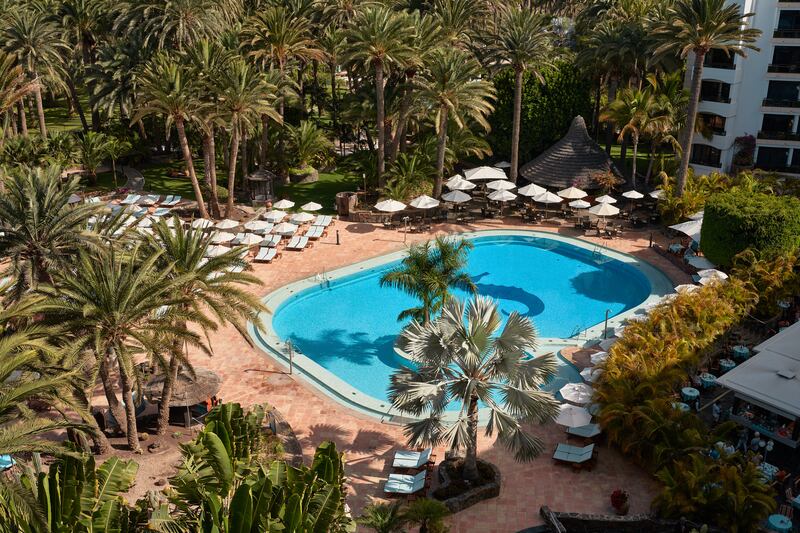 Seaside Palm Beach Hotel in Gran Canaria. There are still good-value holidays to be had on the island.