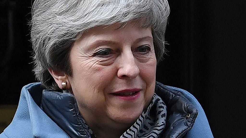 British prime minister Theresa May is still hoping to win a majority for her deal – even if it comes at the price of her premiership. Photograph: Paul Ellis/AFP/Getty