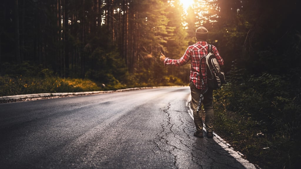 My younger self swore that when I owned a car, I would always give lifts. But I didn’t. Photograph: Getty Images