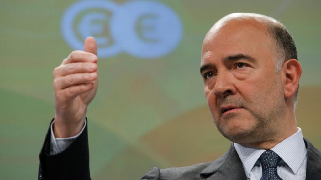 Commissioner Pierre Moscovici: has vowed to prioritise taxation during his five-year term. Photograph: Olivier Hoslet/Reuters