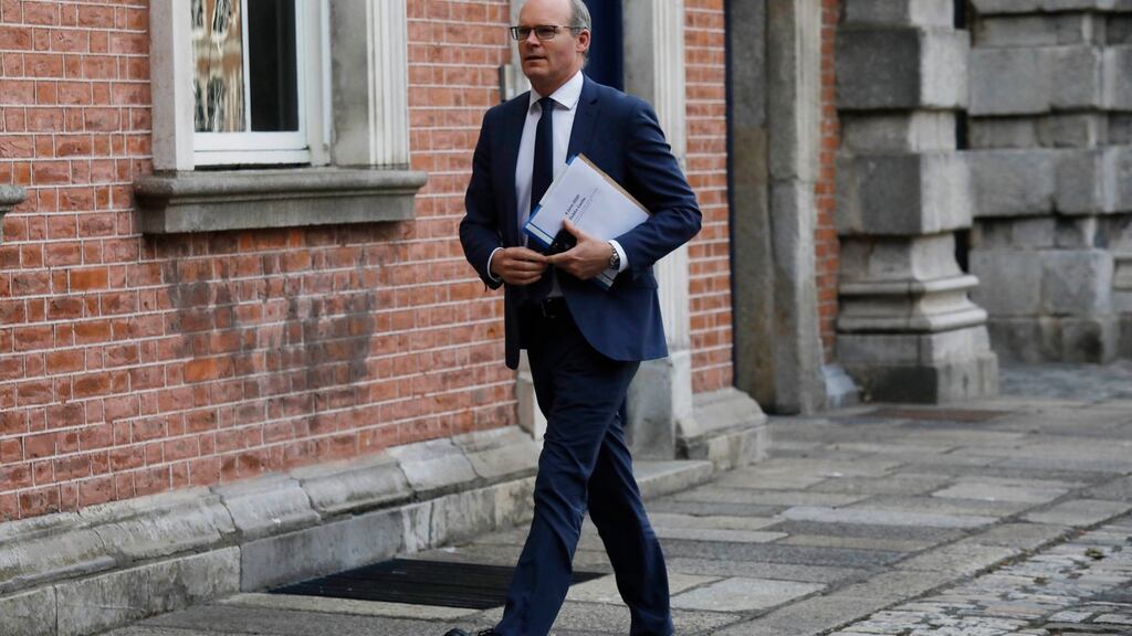 Tánaiste and Minister for Foreign Affairs Simon Coveney said Ireland could face many millions of euros in EU fines for introducing such a law. Photograph: Leon Farrell/Photocall Ireland/PA Wire