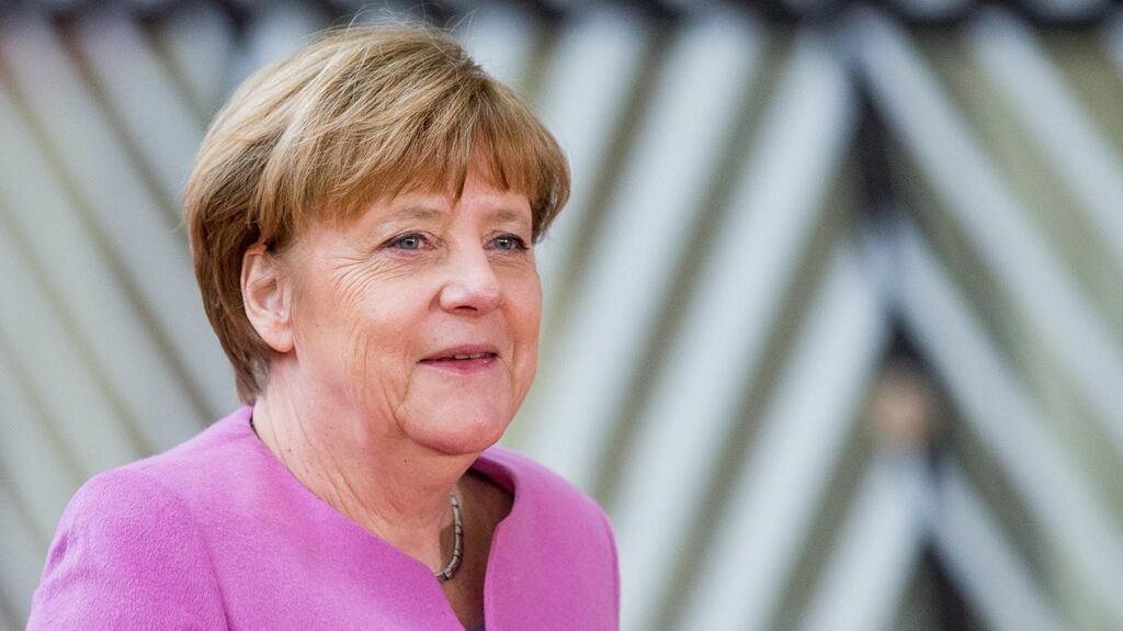 German chancellor Angela Merkel. Photograph: EPA/Stephanie Lecocq
