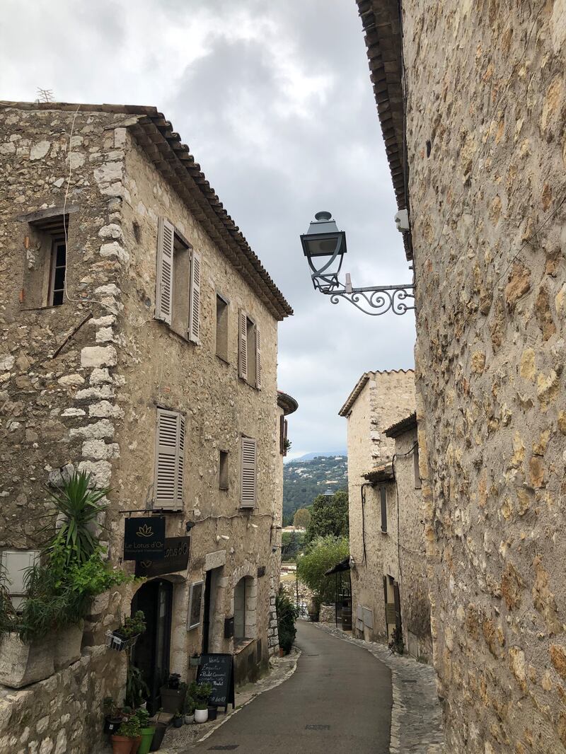 Civil rights activist and writer James Baldwin lived off-and-on in Saint-Paul-de-Vence, a small village in the south of France.