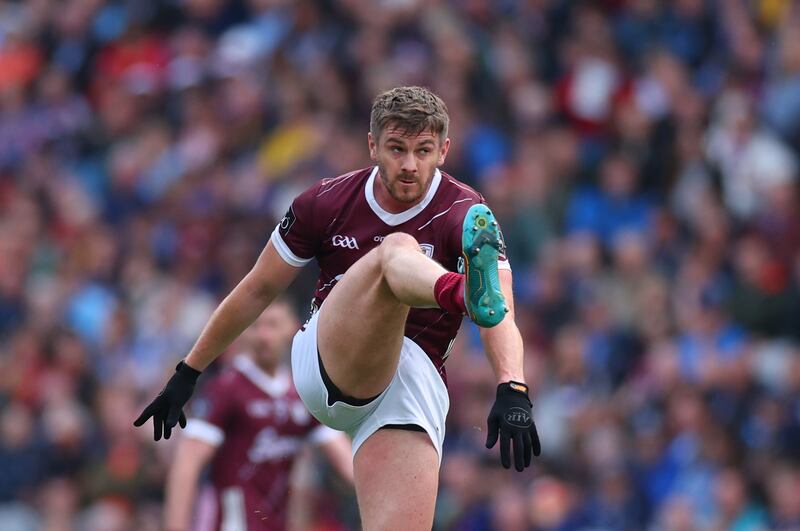Galway’s Shane Walsh against Dublin in their All-Ireland senior championship quarter-final at Croke Park in June. Photograph: James Crombie/Inpho