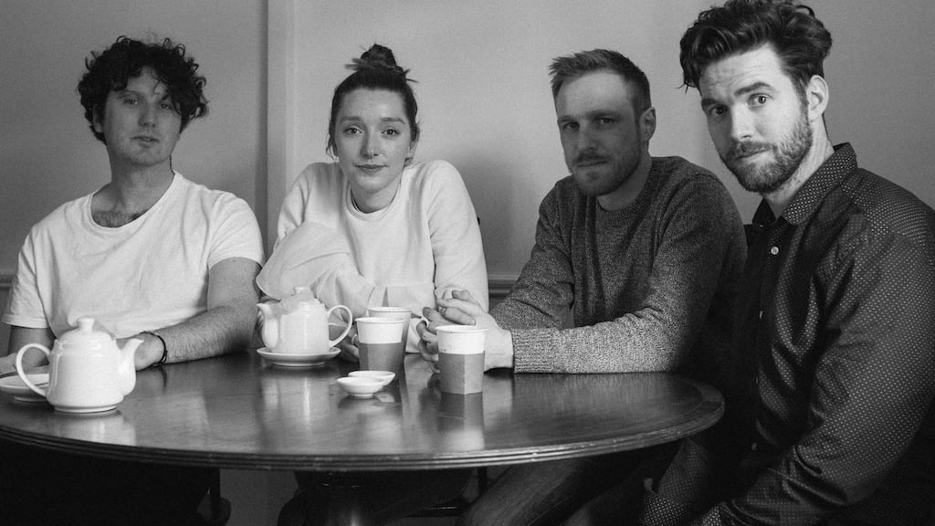 Come On Live Long: Daithí O’Connor (far left)