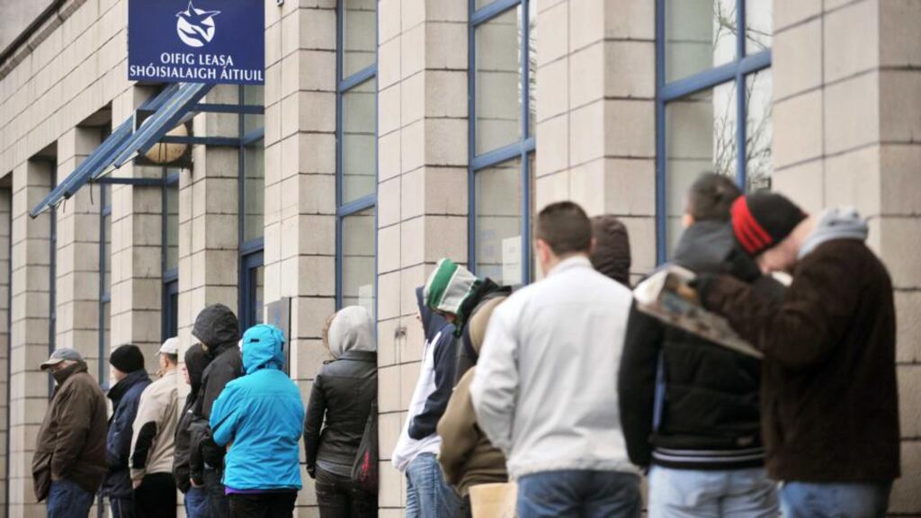 The State’s unemployment rate, as measured by the Live Register, has fallen to 11.1 per cent as conditions in the labour market continue to improve. Photo: Daragh Mac Sweeney/Provision