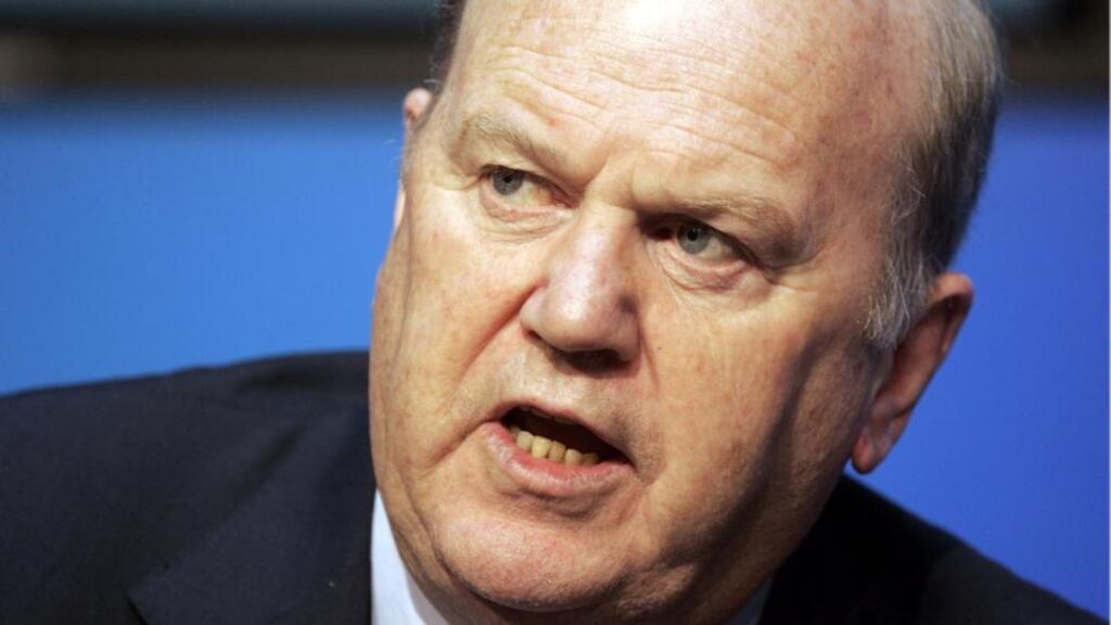 Michael Noonan: “I had a number of inquiries as to whether we were going to put bonds of long maturities in the market”. Photograph: Dara Mac Donaill