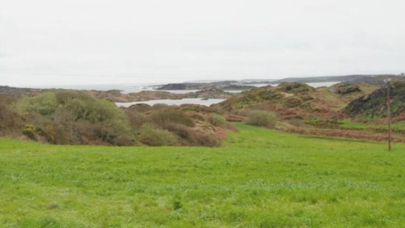 Gortnalicky: the tumbledown farmhouse on Ringarogy Island, in west Co Cork, has views over Roaringwater Bay